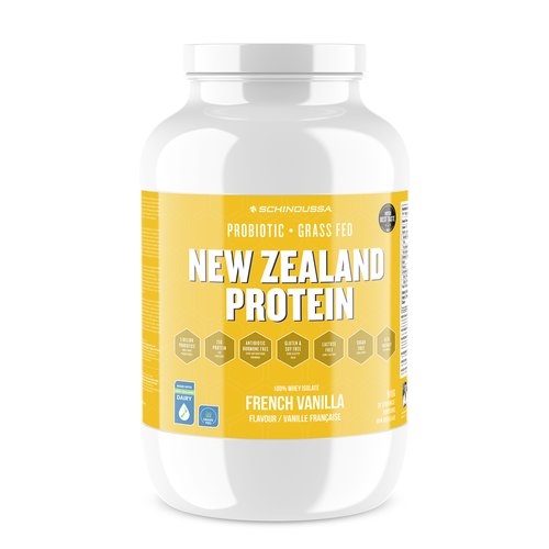 SCHINOUSSA - NEW ZEALAND WHEY PROTEIN 910g - Various Flavours