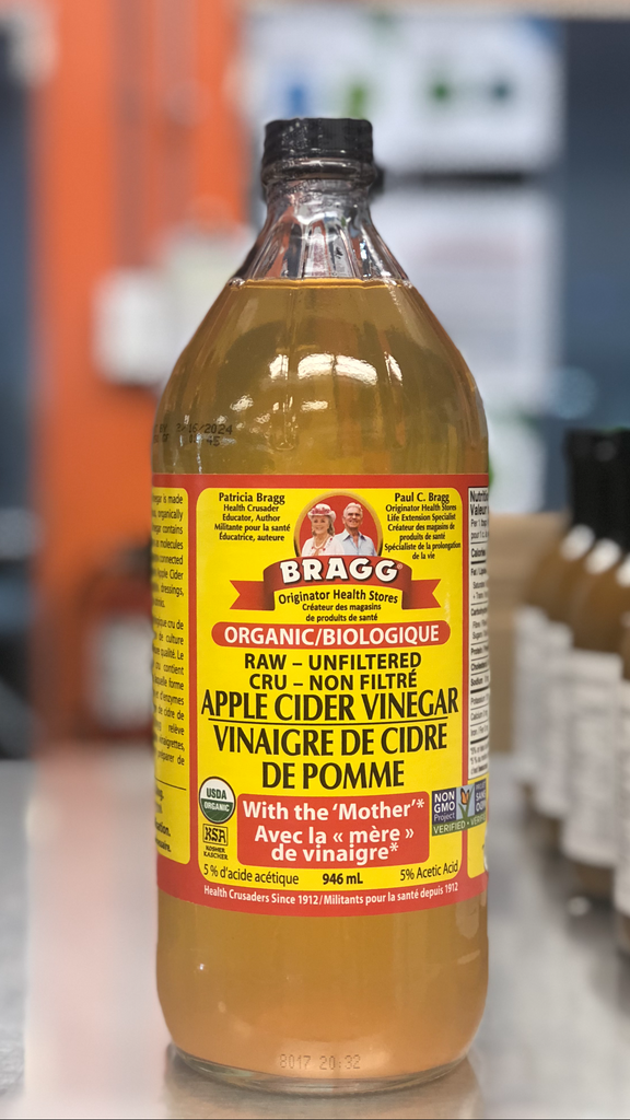 BRAGG ORGANIC APPLE CIDER VINEGAR - 946ml