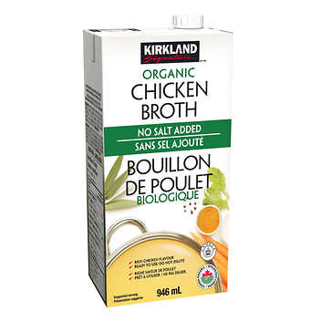 ORGANIC CHICKEN BROTH 946ML