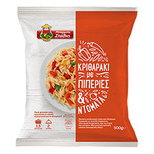 BARBA STATHIS ORZO WITH PEPPERS AND TOMATO 500G