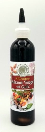 BALSAMIC VINEGAR WITH GARLIC SPLASH