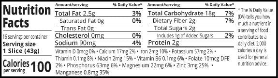 BROWN RICE BREAD - GLUTEN FREE