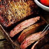 Beef Flank Steak - Cooked & Portioned