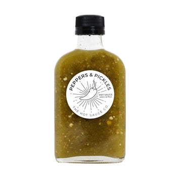 THE HOT SAUCE CO. - PEPPERS & PICKLES HOT SAUCE 200ML