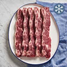 BEEF SHORT RIBS - KOREAN STYLE CUT - PLAIN NOT MARINATED