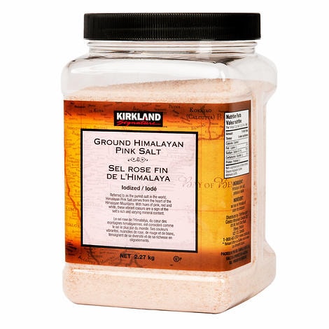 GROUND HIMALAYAN PINK SALT  2.27KG