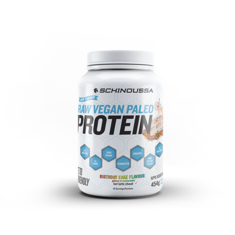 SCHINOUSSA - RAW VEGAN PALEO PROTEIN