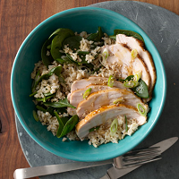 Pre-Set Meal - Turkey Breast, Spinach & White Rice