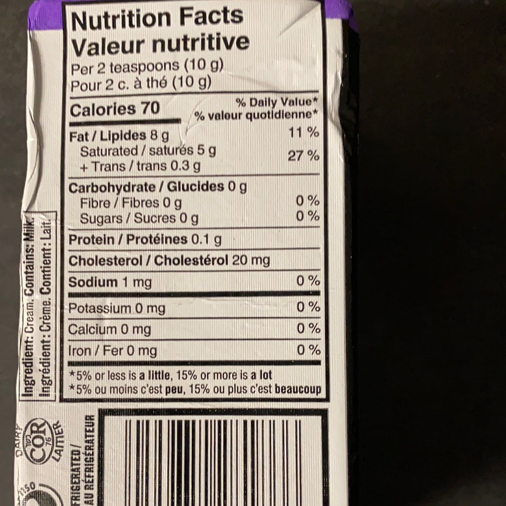 NATREL UNSALTED BUTTER