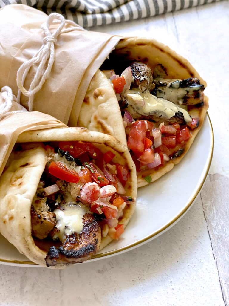 WRAP - CHICKEN SOUVLAKI