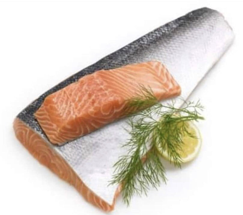 SALMON FILLET - WHOLE, SKIN-ON, Canadian Atlantic