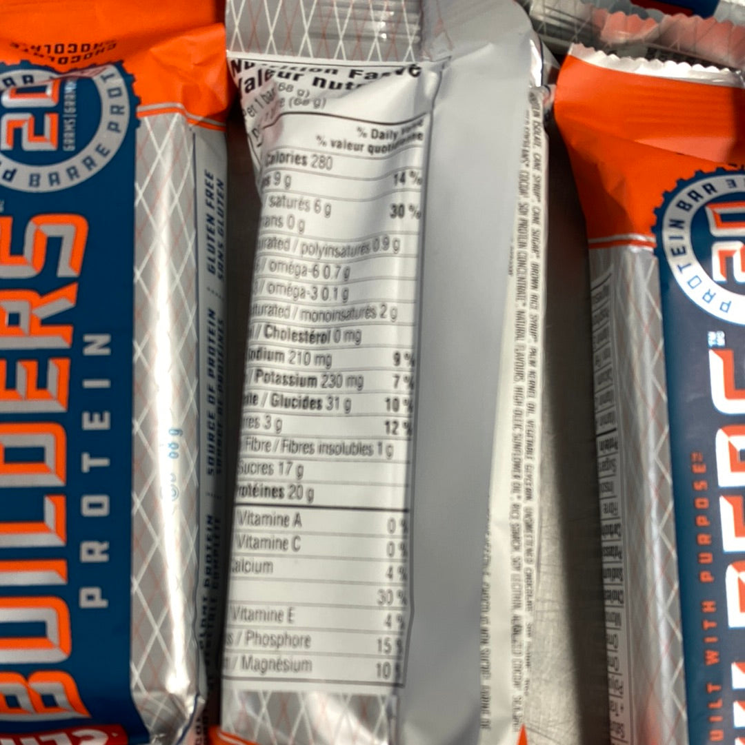 BUILDERS PROTEIN BAR - CHOCOLATE - 68g