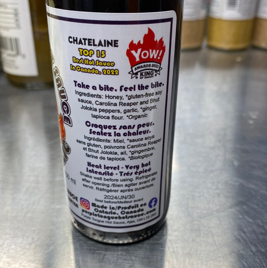 PURPLE TONGUE HONEY GARLIC