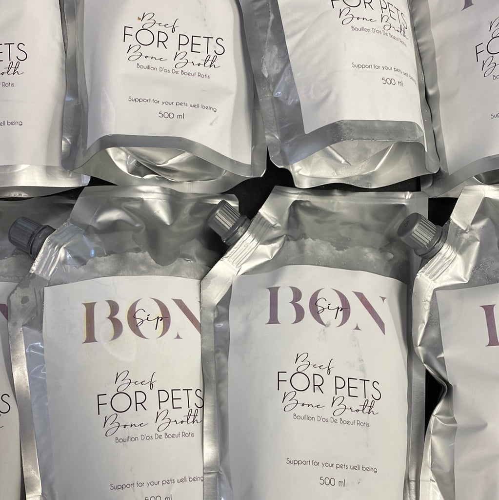 BON SIP - BEEF BONE BROTH FOR PETS