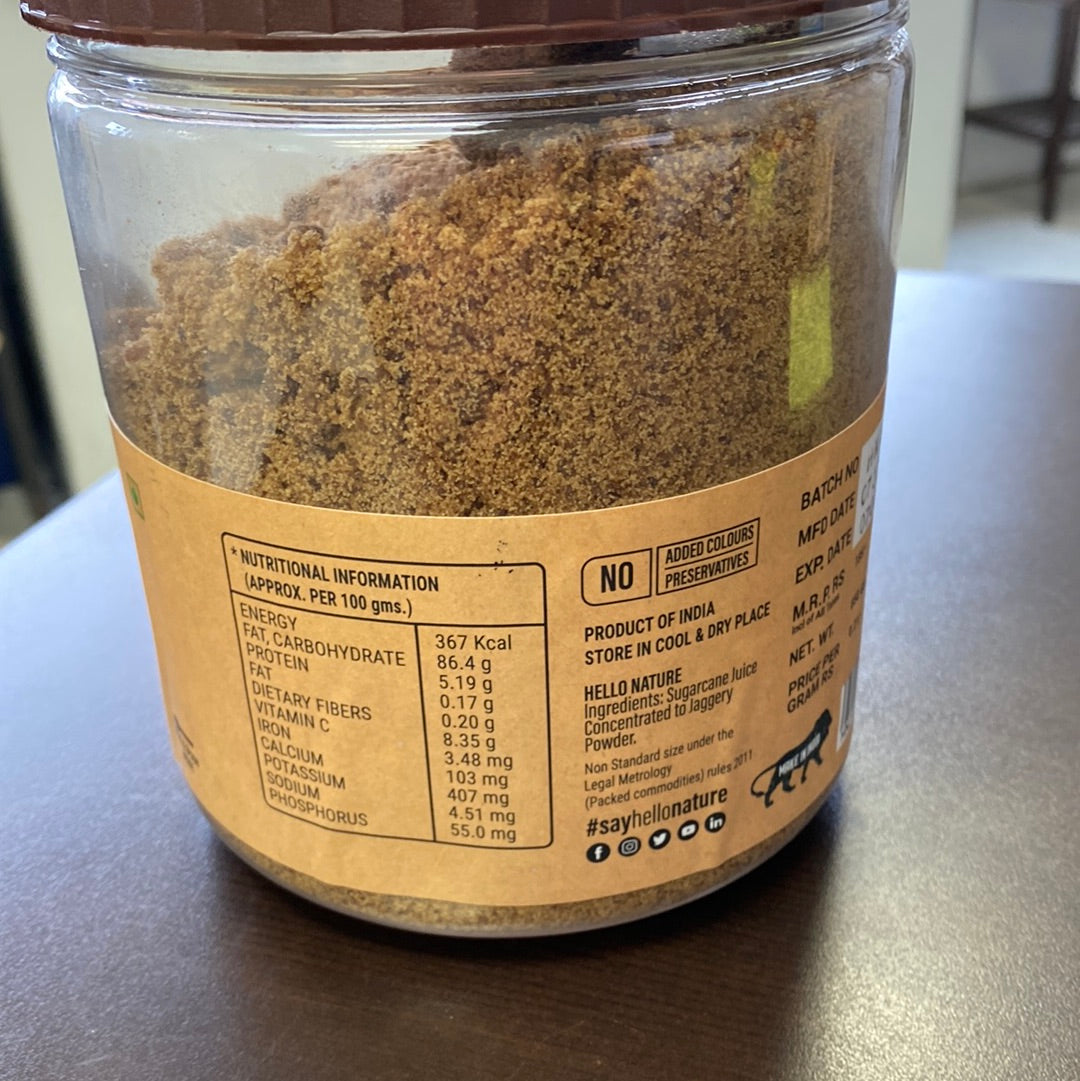 JAGGERY POWDER HELLO NATURE
