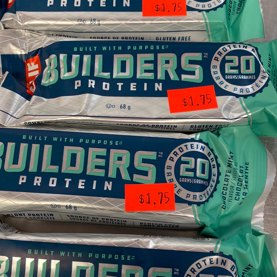 BUILDERS PROTEIN BAR - CHOCOLATE MINT - 68g