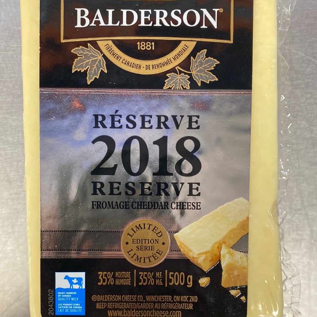 BALDERSON RESERVE 2018 CHEESE