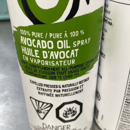 AVOCADO OIL SPRAY - 100% PURE - 383g