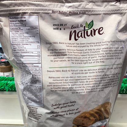 CROUTONS - BACK TO NATURE - 737g