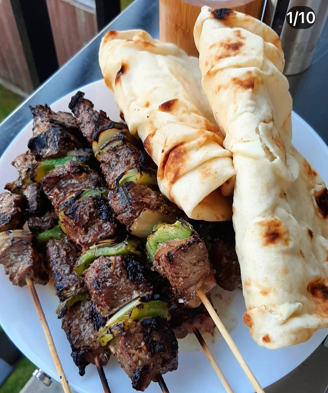 BEEF SOUVLAKI - JERK MARINADE