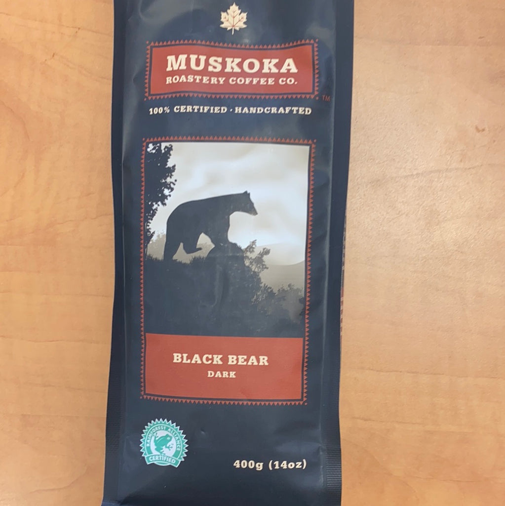 MUSKOKA ROASTERY COFFEE BLACK BEAR DARK