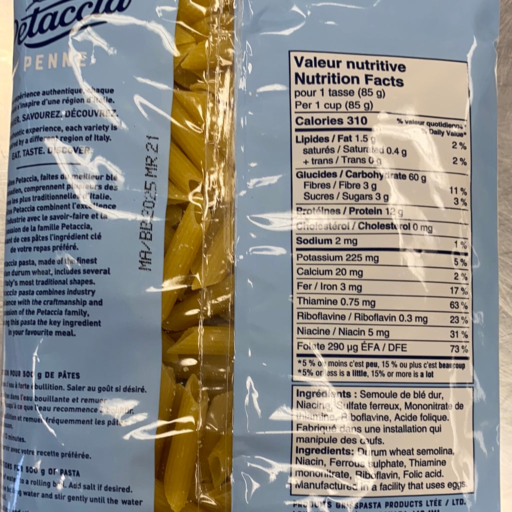 PETACCIA PENNE
