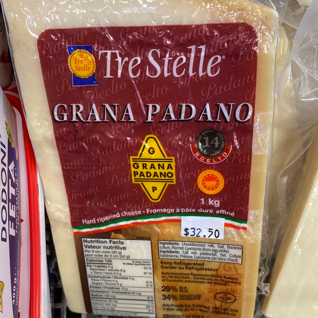 TRE STELLE GRANA PADANO CHEESE J W Meal Butler tre-stelle-grana-padano-cheese-j-w-meal-butler