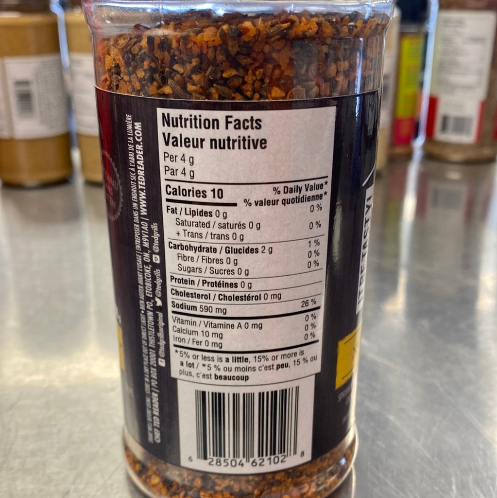 TED READER BBQ RUBS BONEDUST STEAK
