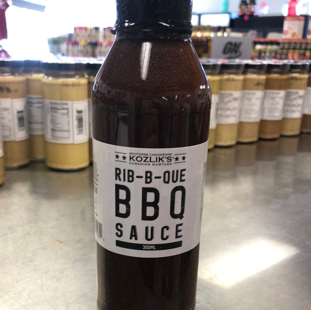 KOZLIKS RIB-B-QUE BBQ SAUCE