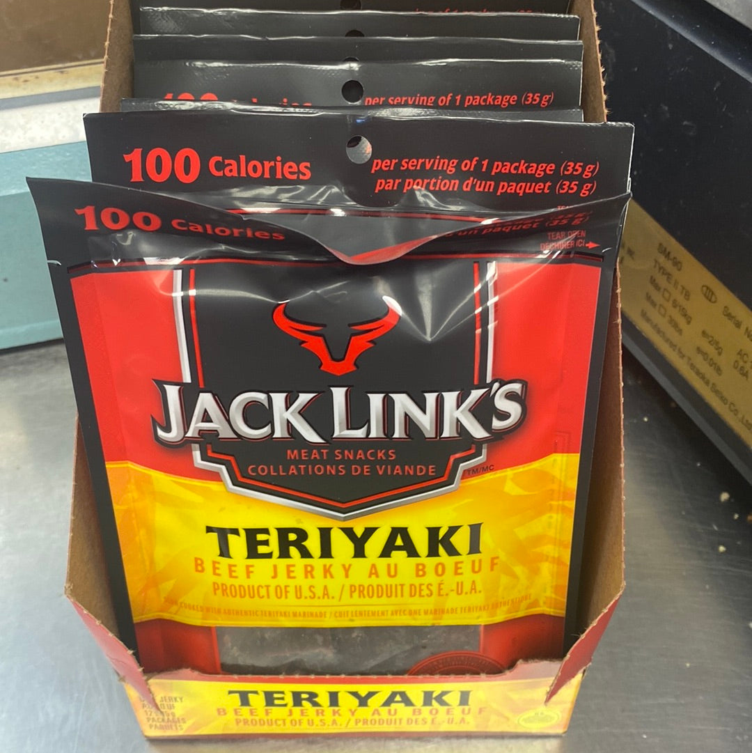 JACK LINKS  - TERIYAKI BEEF JERKY - 35g
