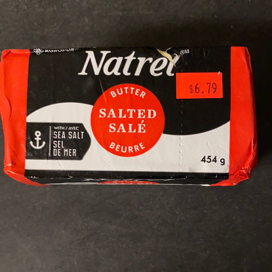 NATREL BUTTER SEA SALT