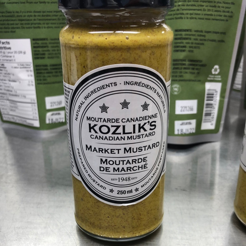 KOZLIKS CANADIAN MUSTARD MARKET MUSTARD