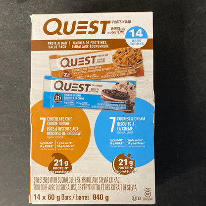 QUEST PROTEIN BARS - CASE
