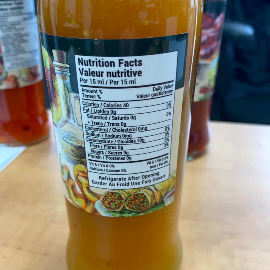 ROOTHAMS NIAGARA PEACHGHOST PEPPER SAUCE