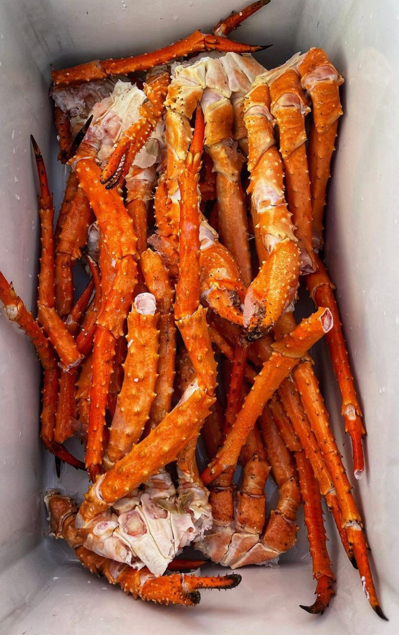 KING CRAB LEGS , SPLIT