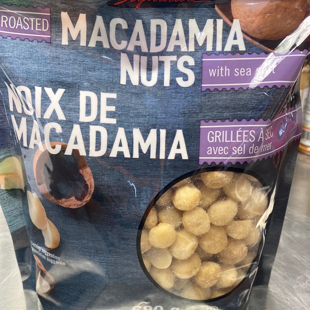 MACADAMIA NUTS WITH SEA SALT