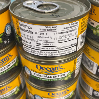 OCEANS SOLID TUNA IN OLIVE OIL