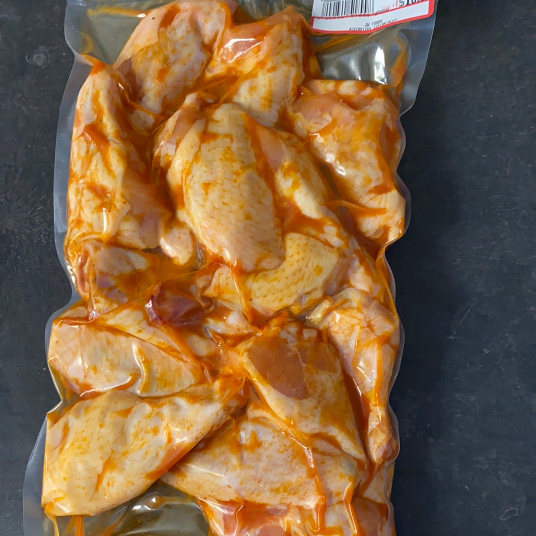 CHICKEN WINGS - MARINATED IN SMOKED LIME TEQUILA SAUCE - 2LBS