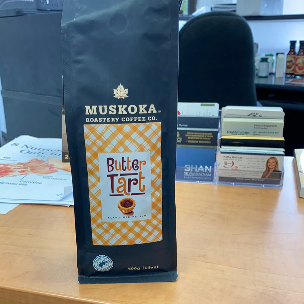 MUSKOKA ROASTERY COFFEE BUTTER TART