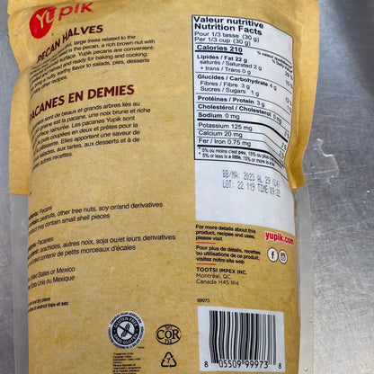 YU PIK PECAN HALVES