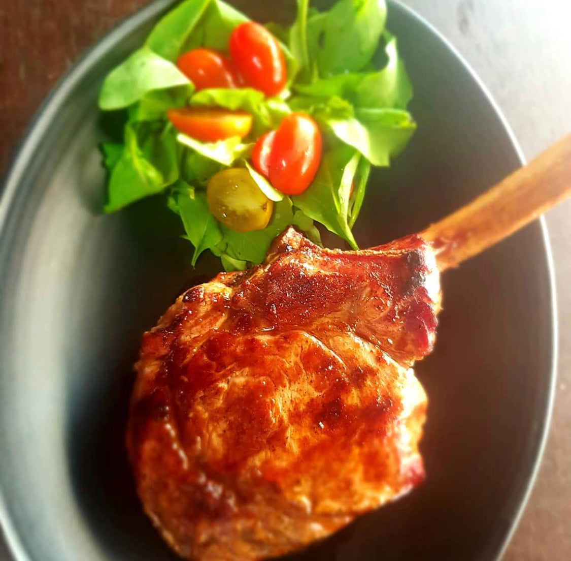 VEAL CHOPS FRENCHED
