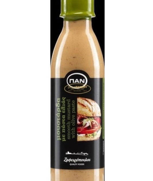 SMOOTH MUSTARD WITH OLIVE PASTE