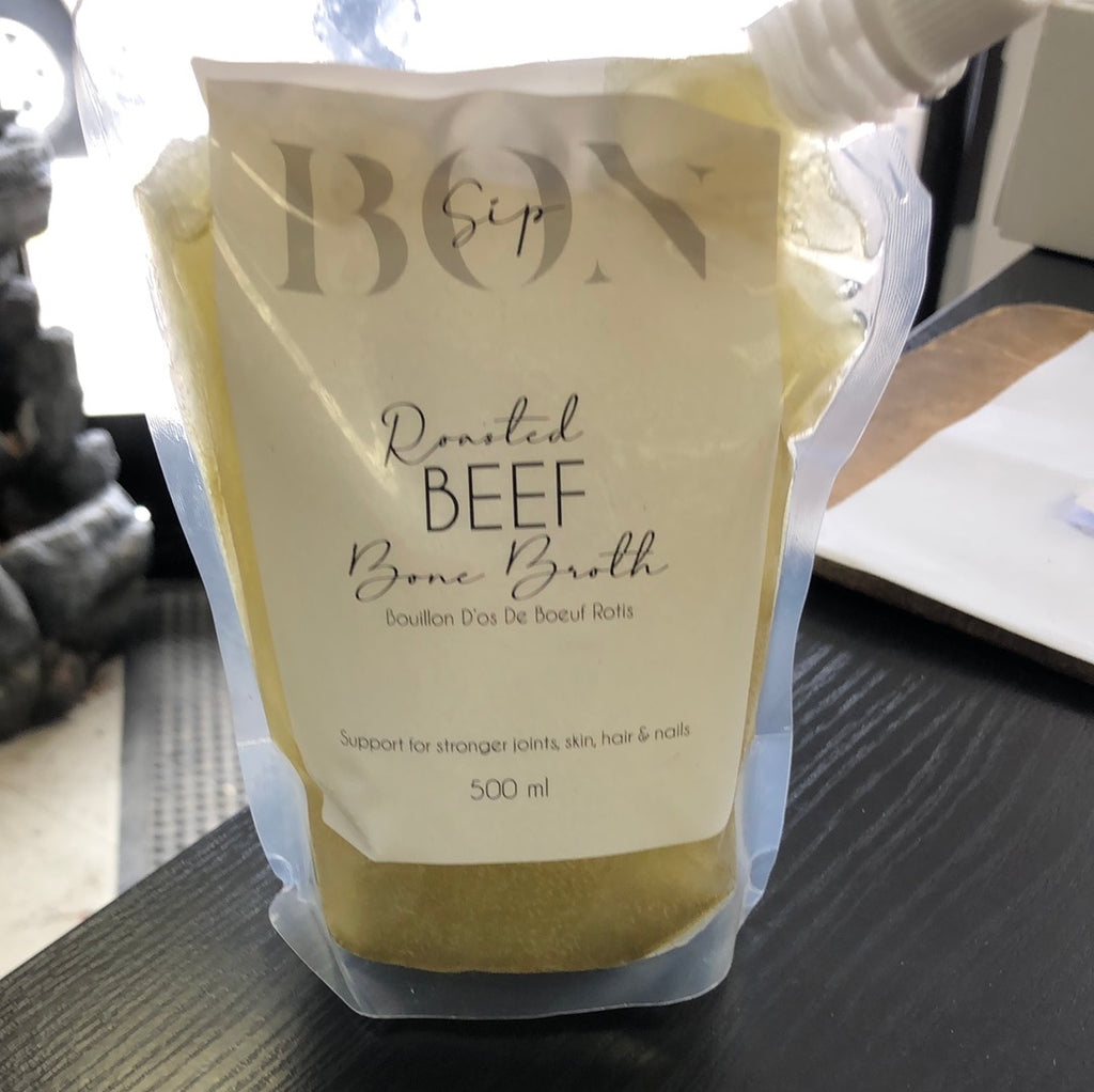 BON SIP - ROASTED BEEF BONE BROTH (500ML)