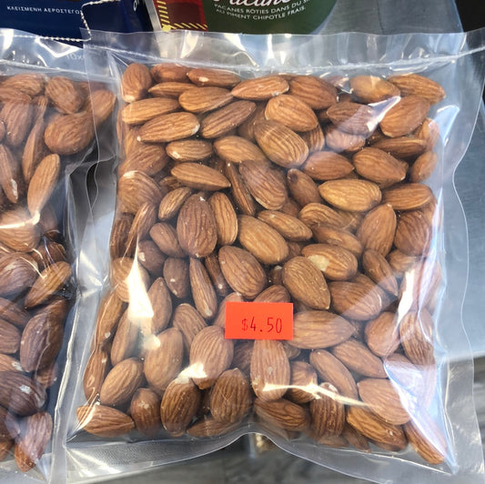 ALMONDS - RAW - 1/2LB BAG