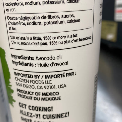 AVOCADO OIL SPRAY - 100% PURE - 383g