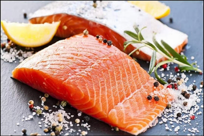 SALMON FILLET - WHOLE, SKIN-OFF, Canadian Atlantic