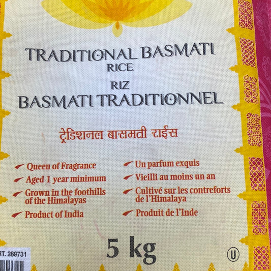 TRADITIONAL BASMATI RICE