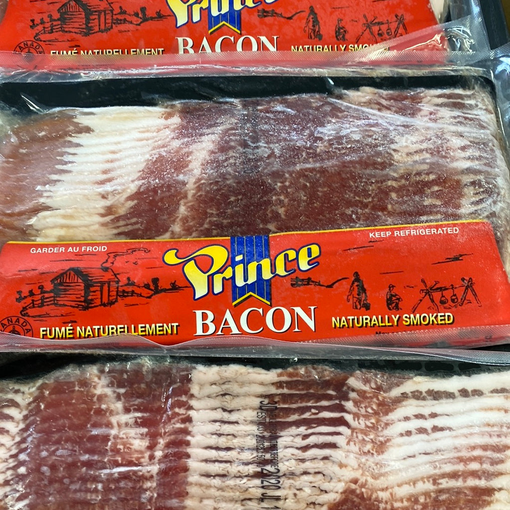 PRINCE BACON CENTER CUT - NATURALLY SMOKED MAPLE FLAVOUR