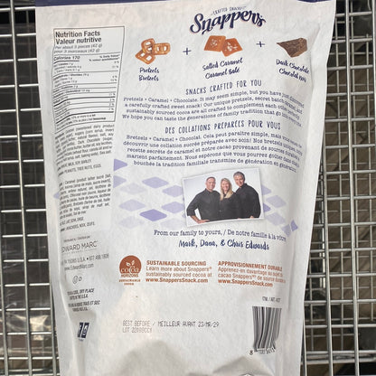 SNAPPERS DARK CHOCOLATE SEA SALT