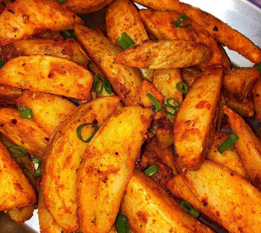 CAVENDISH SPICY WEDGES - 4.4lbs